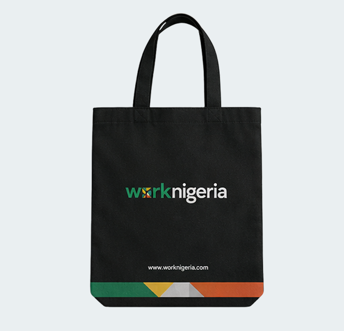 Branded tote bag